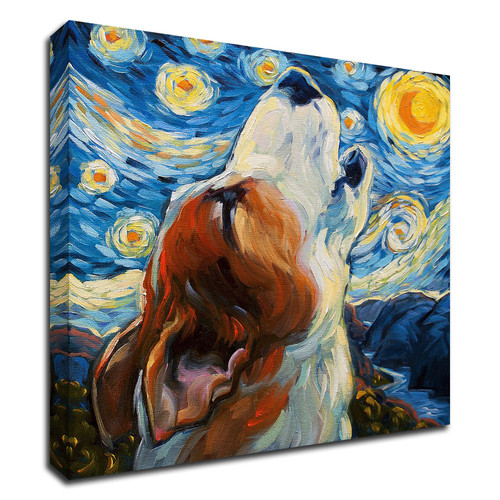 "Sing" Wrapped Canvas Print Wall Art