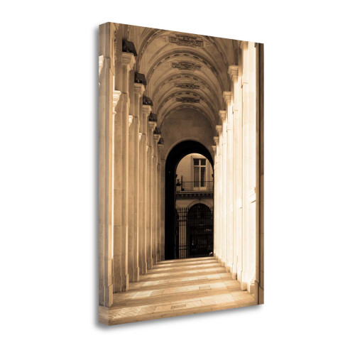 Passage Marly 2 Wrapped Canvas Print Wall Art