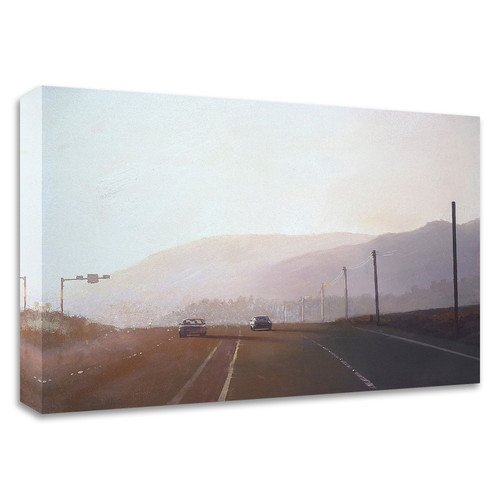 "California Road Chronicles #61" Wrapped Canvas Print Wall Art