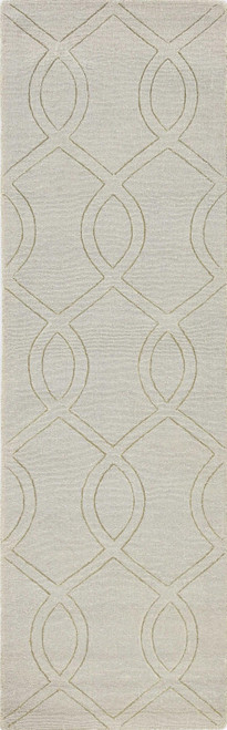 9' x 12' Beige Polyester Rug