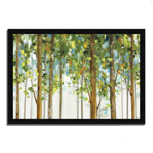 Forest Study I Black Picture Frame Print Wall Art