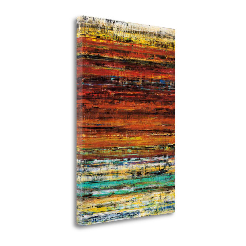 The Fields 1 Wrapped Canvas Print Living Room Wall Art