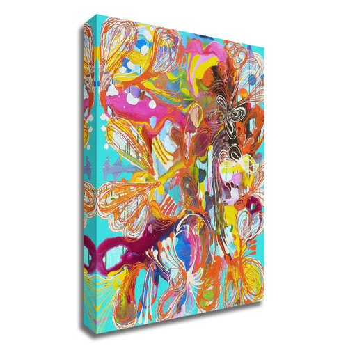 "The Gardener" Wrapped Canvas Print Wall Art