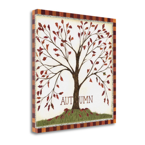 Autumn 3 Wrapped Canvas Print Wall Art