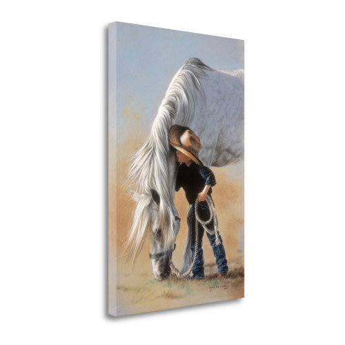 Little Whispers 4 Wrapped Canvas Print Living Room Wall Art
