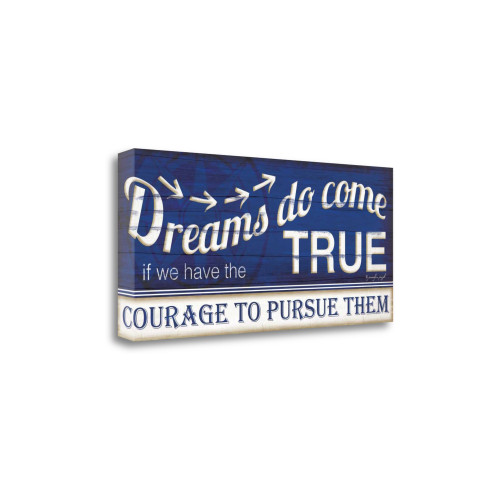 Dreams 2 Wrapped Canvas Print Living Room Wall Art