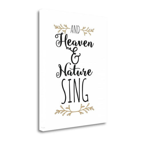 Heaven And Nature Sing Wrapped Canvas Print Living Room Wall Art