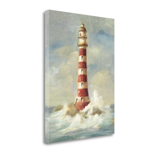 Lighthouse II Wrapped Canvas Print Living Room Wall Art