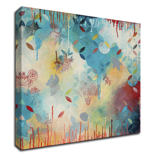 "Tranquil Eden 4" Wrapped Canvas Print Wall Art