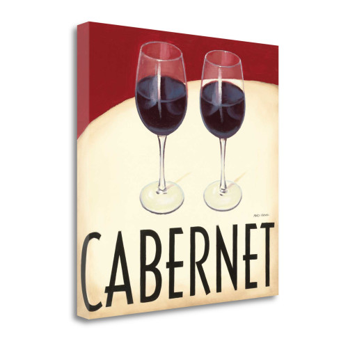 Vin Moderne IV Wrapped Canvas Print Living Room Wall Art