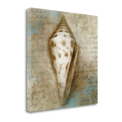 Ocean Treasure 1 Wrapped Canvas Print Wall Art