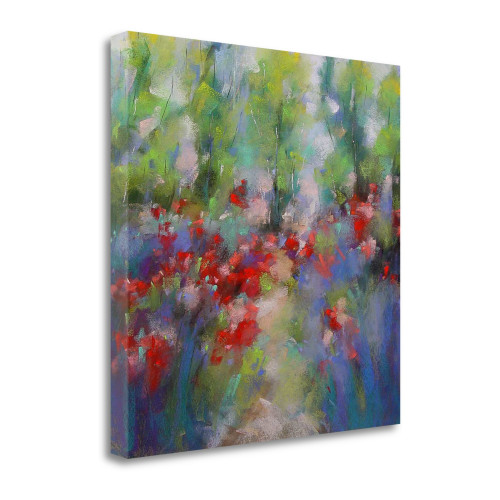 Petals And Perfume 1 Wrapped Canvas Print Wall Art