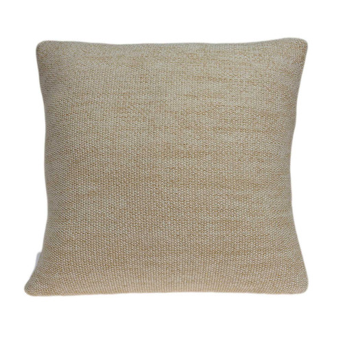 20" x 7" x 20" Stunning Transitional Tan Accent Pillow Cover With Poly Insert