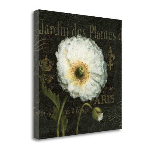 Botanical Garden I Wrapped Canvas Print Living Room Wall Art