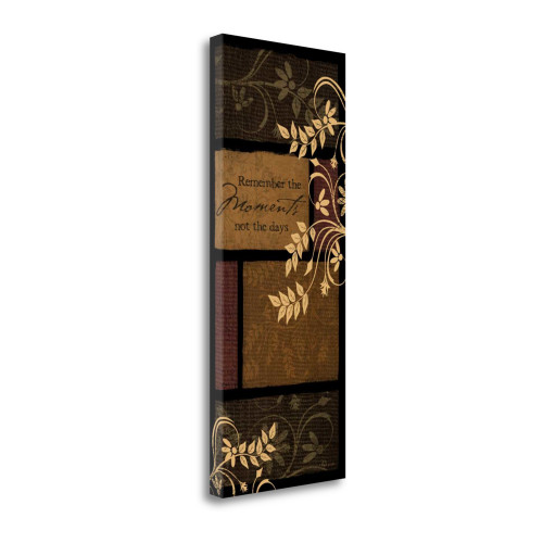 Remember The Moments 2 Wrapped Canvas Print Living Room Wall Art