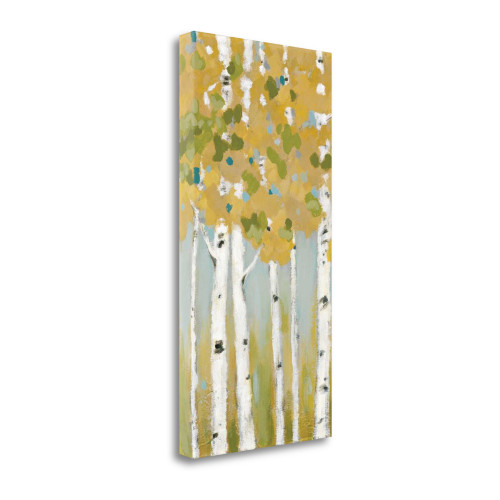 Golden Day I Wrapped Canvas Print Living Room Wall Art