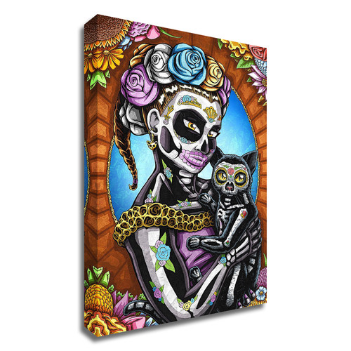 "Calala" Wrapped Canvas Print Wall Art