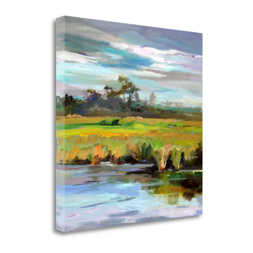 Early Evening 1 Wrapped Canvas Print Living Room Wall Art