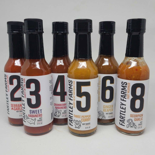 Fartley Farms Sweet Habanero hot sauce
