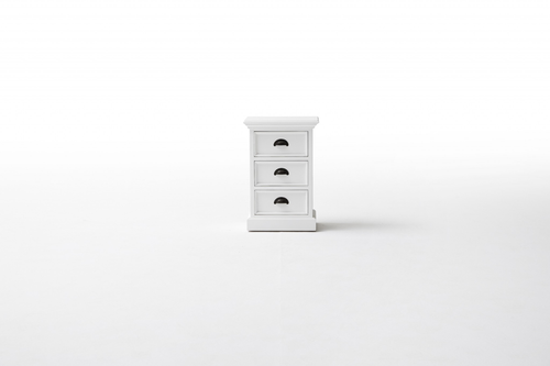 24" Solid Wood and Wood Nightstand