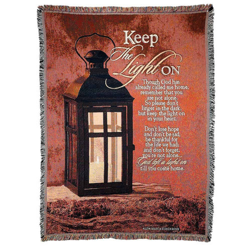 Keep The Light On Tapestry