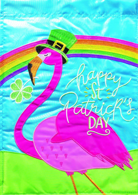 Flag Flamingo St Patricks Day 