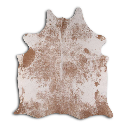 PRINTED HAIR ON COWHIDE PRINTED SALT AND PEPPER