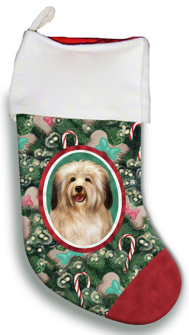 Havanese Cream - Best of Breed Christmas Stocking