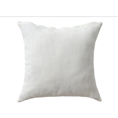 18" Blue And White Coral Floral Throw Pillow