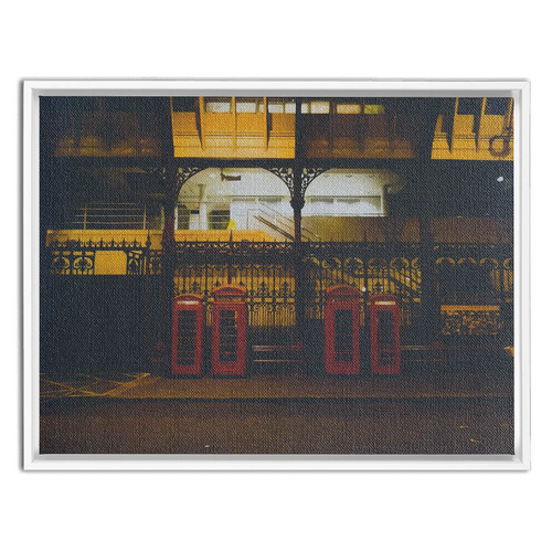 London Calling - Framed Traditional Stretched Canvas