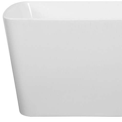 49" White Acrylic Bath Tub