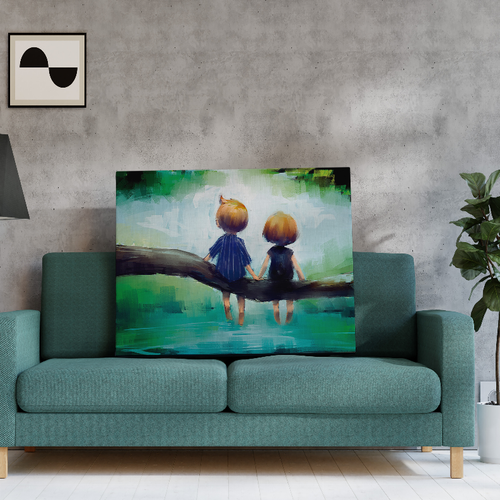 Friends Art Print