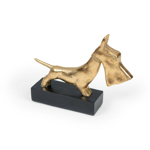 7" Black And Gold Resin no no no no no Tabletop Sculpture
