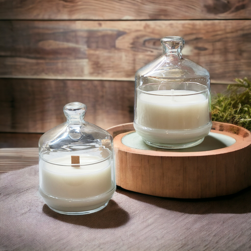 Elegant Cloche Soy Wax Candle