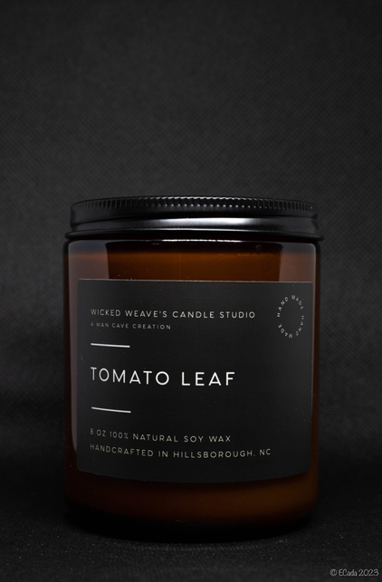 Tomato Leaf Soy Wax Candle (4 size options)