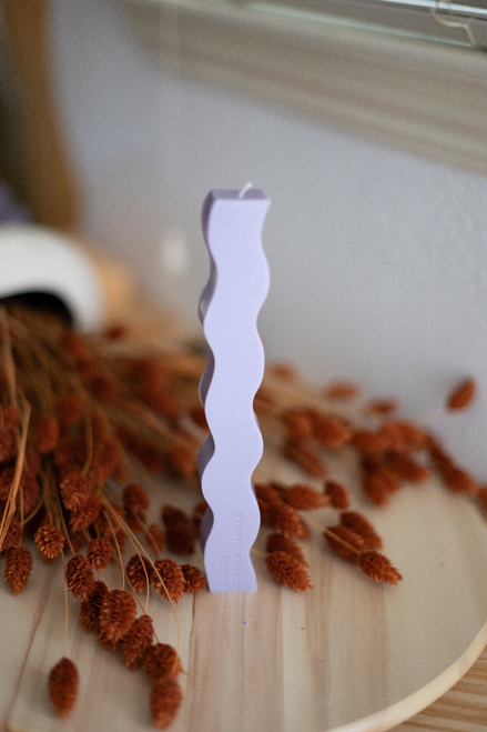 Wavy Taper Candle Collection