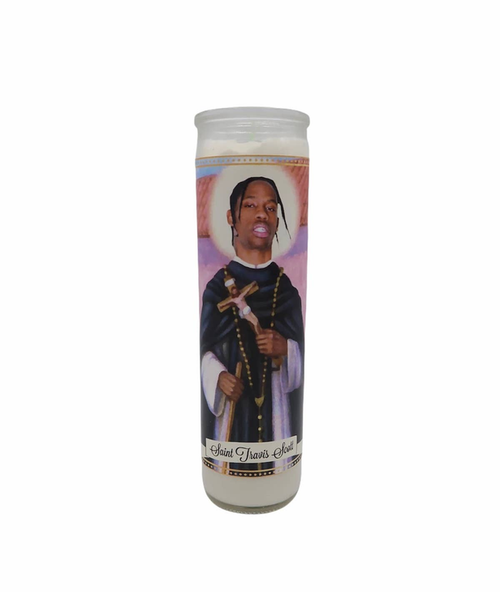 Travis Scott Devotional Prayer Saint Candle