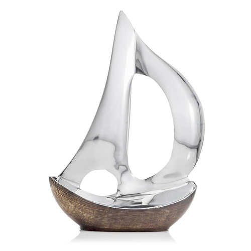 Velero Dark Hull Sailboat