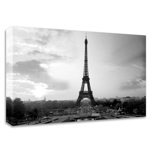 "The Eiffel Tower" Wrapped Canvas Print Wall Art