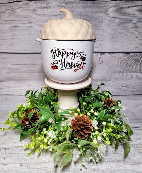 Acorn soy wax candle