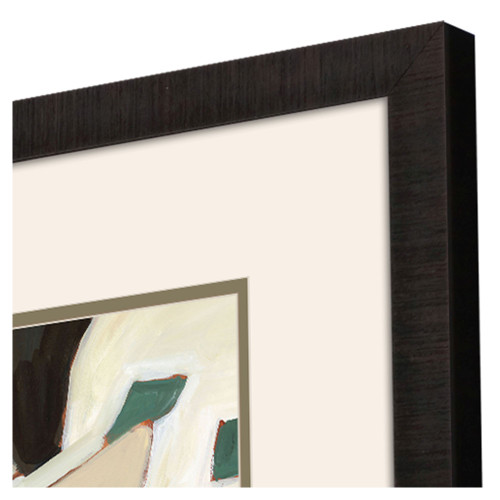Highland Hues Dark Brown Framed Wall Art