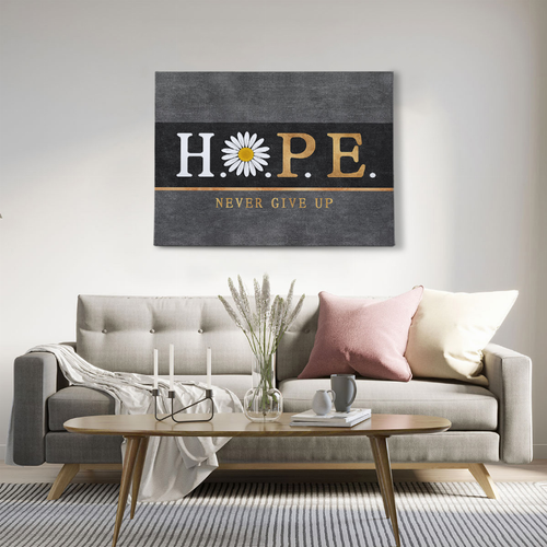 Hope Never Give Up Art Print