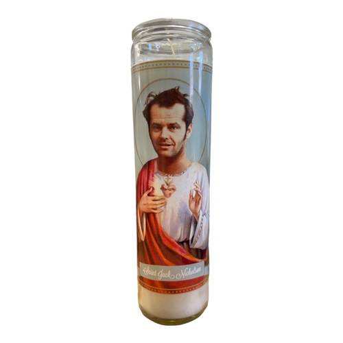 Jack Nicholson Devotional Prayer Saint Candle