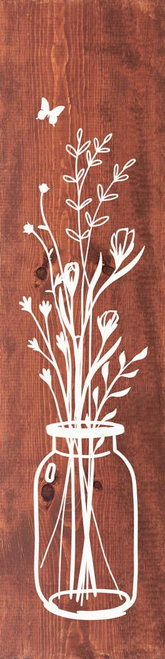 Flower Vase Silhouette (farmhouse)
