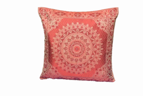 Brocade Silk Decorative Throw Pillow Case