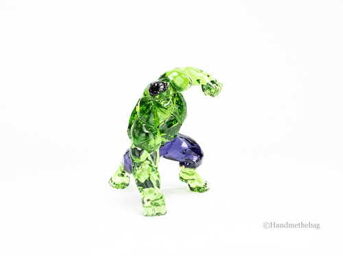 Swarovski (5646380) Marvel's The Hulk Multicolored Collectible Crystal Figurine