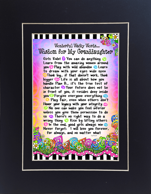 Wisdom Themed Gifty Art