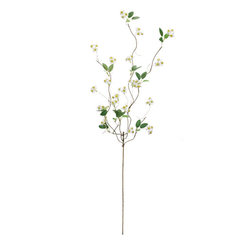 Set of six 42" White Artificial Plant in a No