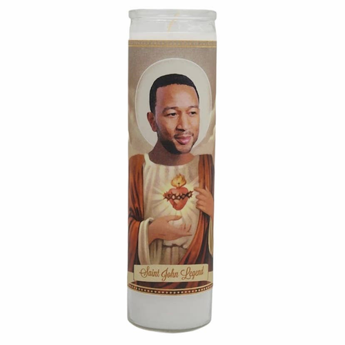 John Legend Devotional Prayer Saint Candle