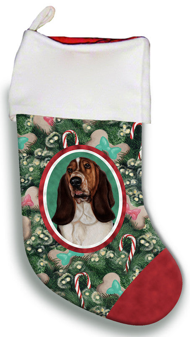 Basset Hound  Open Tri  - Best of Breed Christmas Stocking